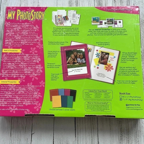 Creations by You My PhotoStory: Publish Your own Keepsake Photo Book! - Picture 2 of 6